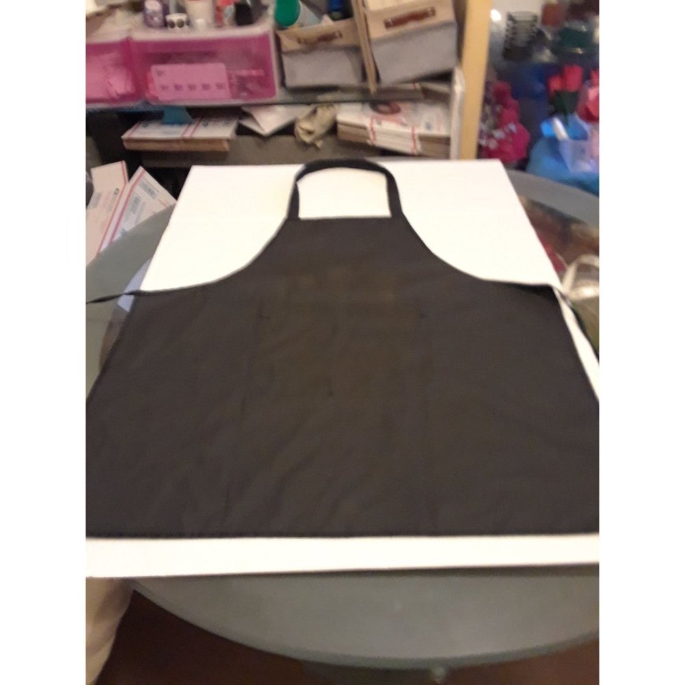 Cooking apron black with gold or white logo bundle of 2 Images May Vary - Picture 9 of 9